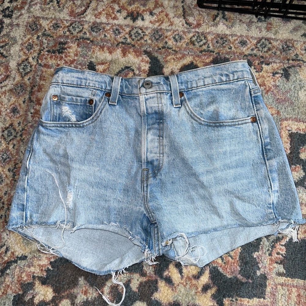 Levi 501 denim shorts